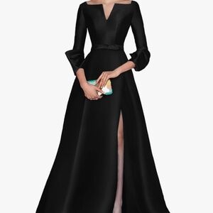 Caodip New black evening dress never worn.